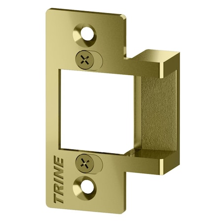 Trine Brass, Bright Brass, For Use With: 3000 Series Electric Strikes Includes: Electric Strikes 234F-3